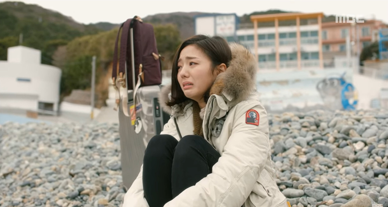 ロボットじゃないロケ地「ミンギュとジアが悲しい別れをした海岸」