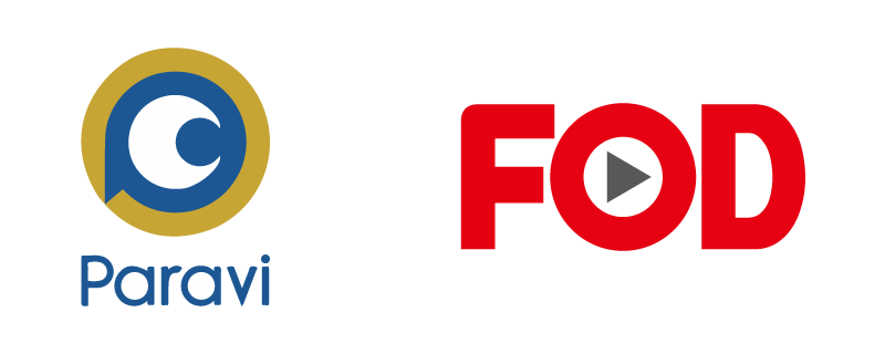 ParaviとFODのロゴ